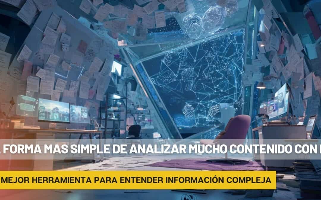 La forma más simple de analizar mucho contenido con IA