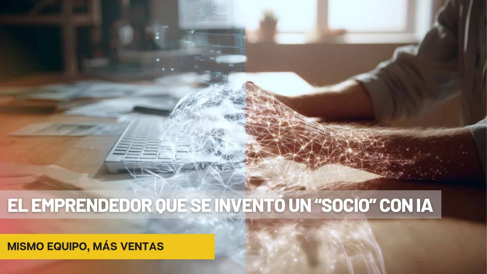 El emprendedor que se inventó un “socio” con IA