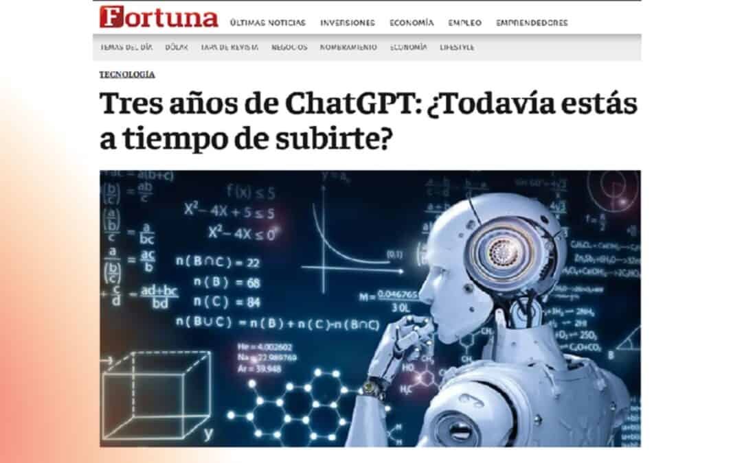 Lo que le conté a la revista Fortuna sobre la ola de la IA