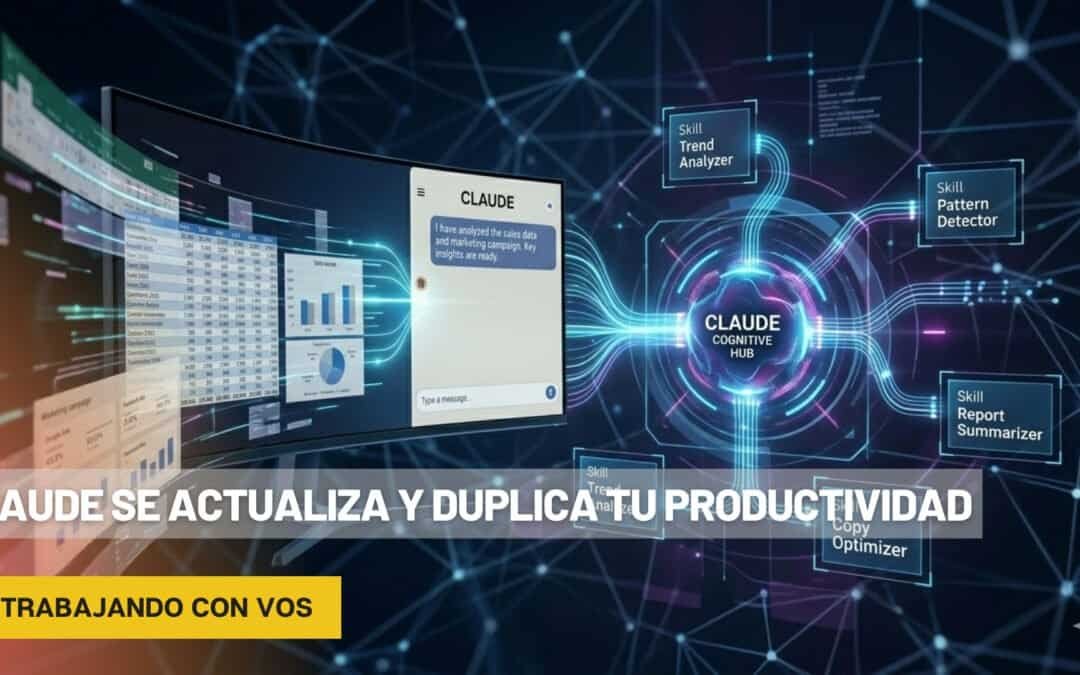 Claude se actualiza y duplica tu productividad