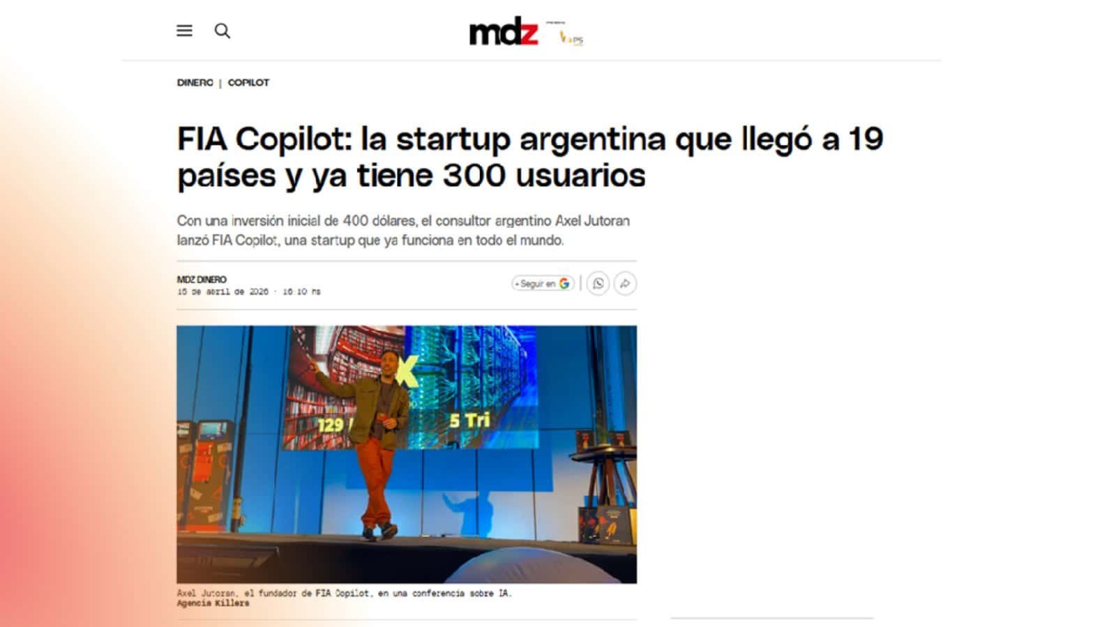 De consultor a startup global en semanas